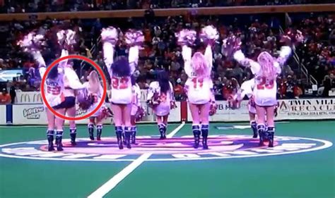 cheerleader wardrobe malfunctions|Cheerleader goes viral when she suffers HUGE wardrobe malfunction ...